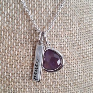 Chloe & Isabel peace necklace